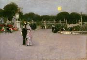 John Singer Sargent The Luxembourg Gardens at Twilight (mk18) china oil painting reproduction